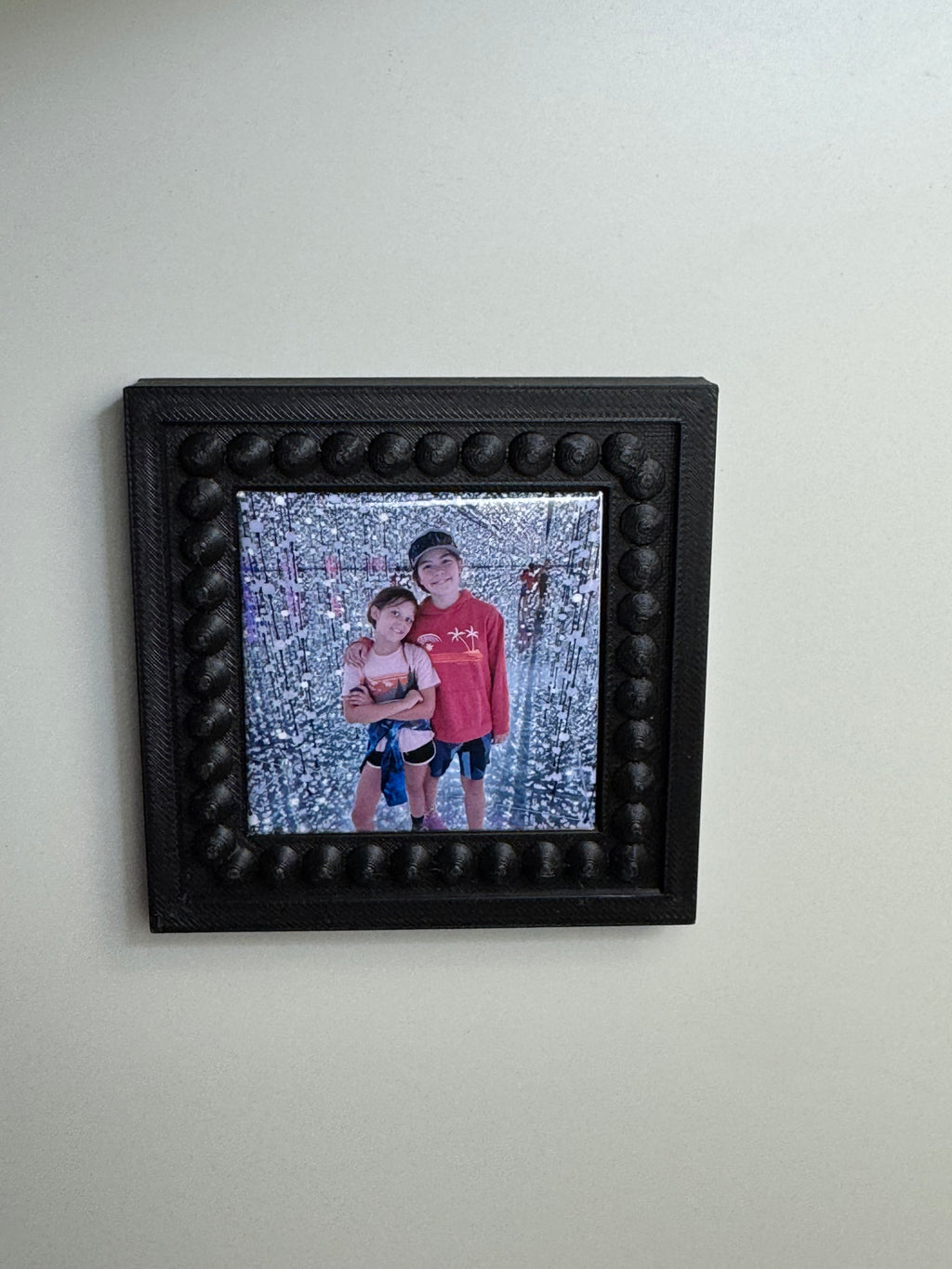 Bohemian Style Frame with Custom Photo Magnets
